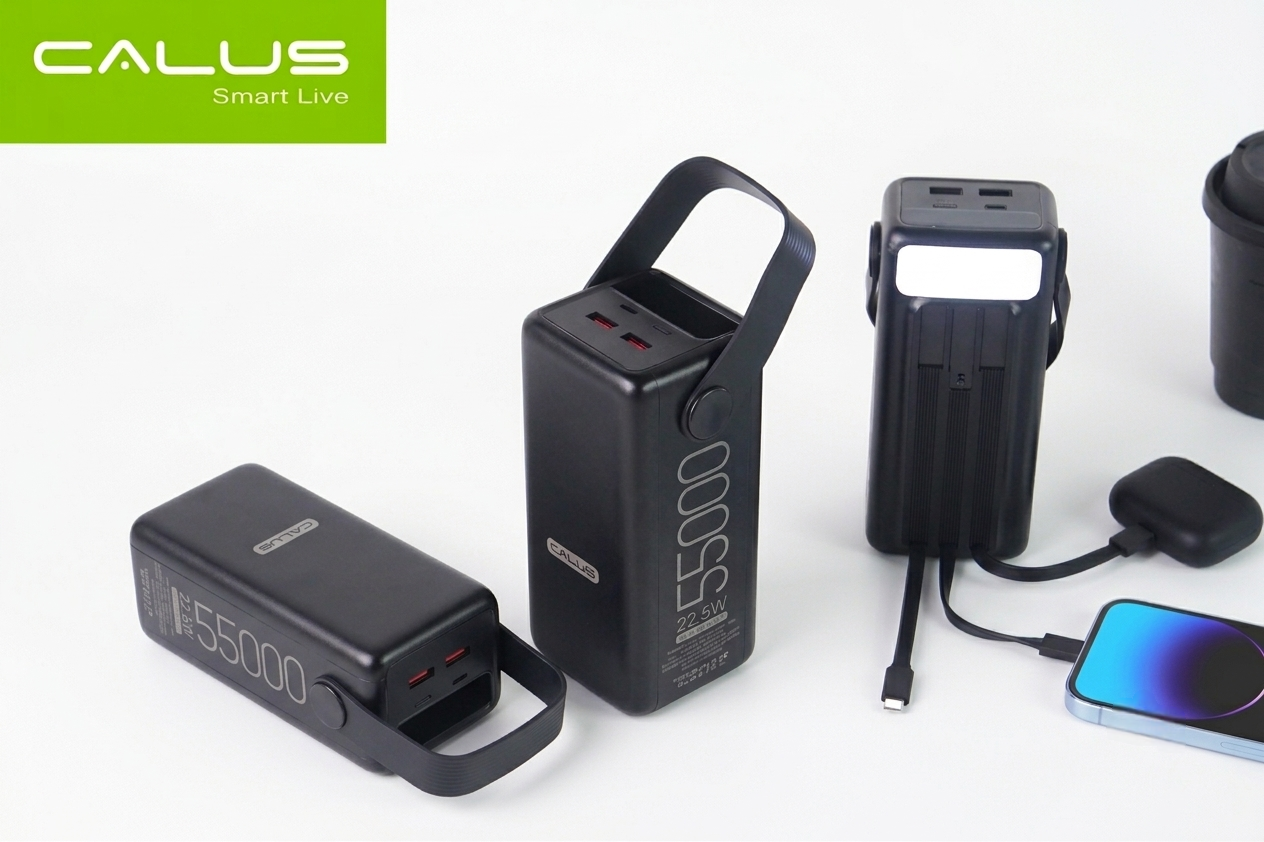 CALUS FAST-55 000 mAh pour recharger vos appareils à l'infini.